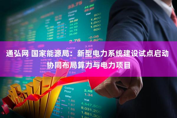 通弘网 国家能源局：新型电力系统建设试点启动 协同布局算力与电力项目