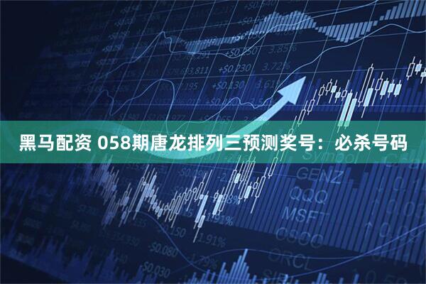 黑马配资 058期唐龙排列三预测奖号：必杀号码